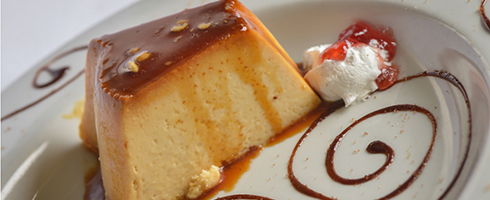 Flan at Guadalajara Grill, Bar, & Table Side Salsa in Tucson Arizona. Flan at Guadalajara Grill, Bar, & Table Side Salsa in Tucson Arizona.